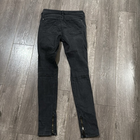 Vince black skinny jean with ankle zipper detail 27 - Picture 6 of 6